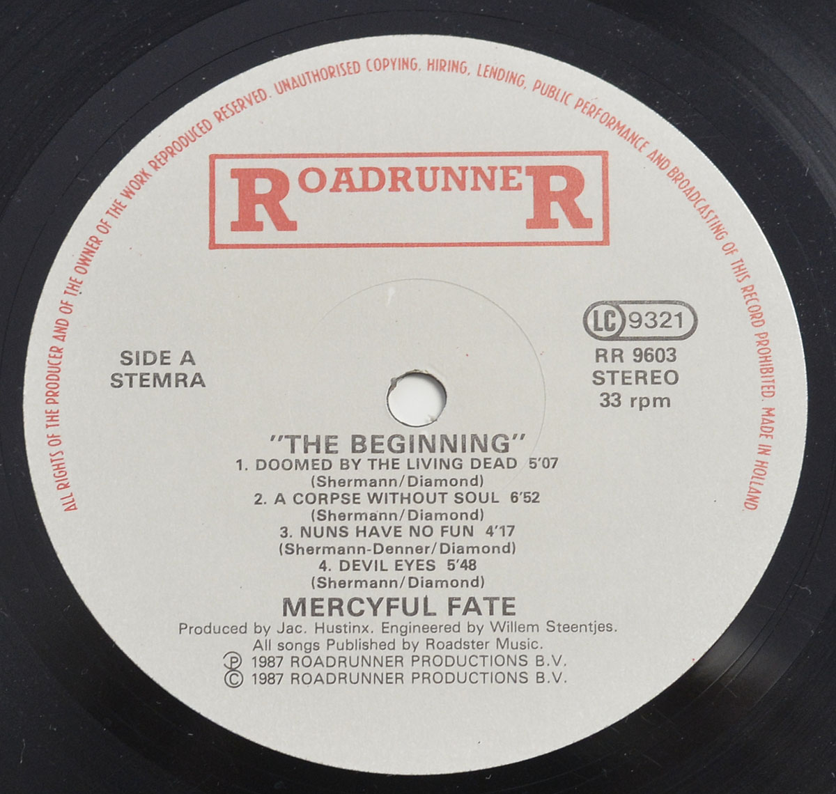 High Resolution Photo #4 MERCYFUL FATE The Beginning